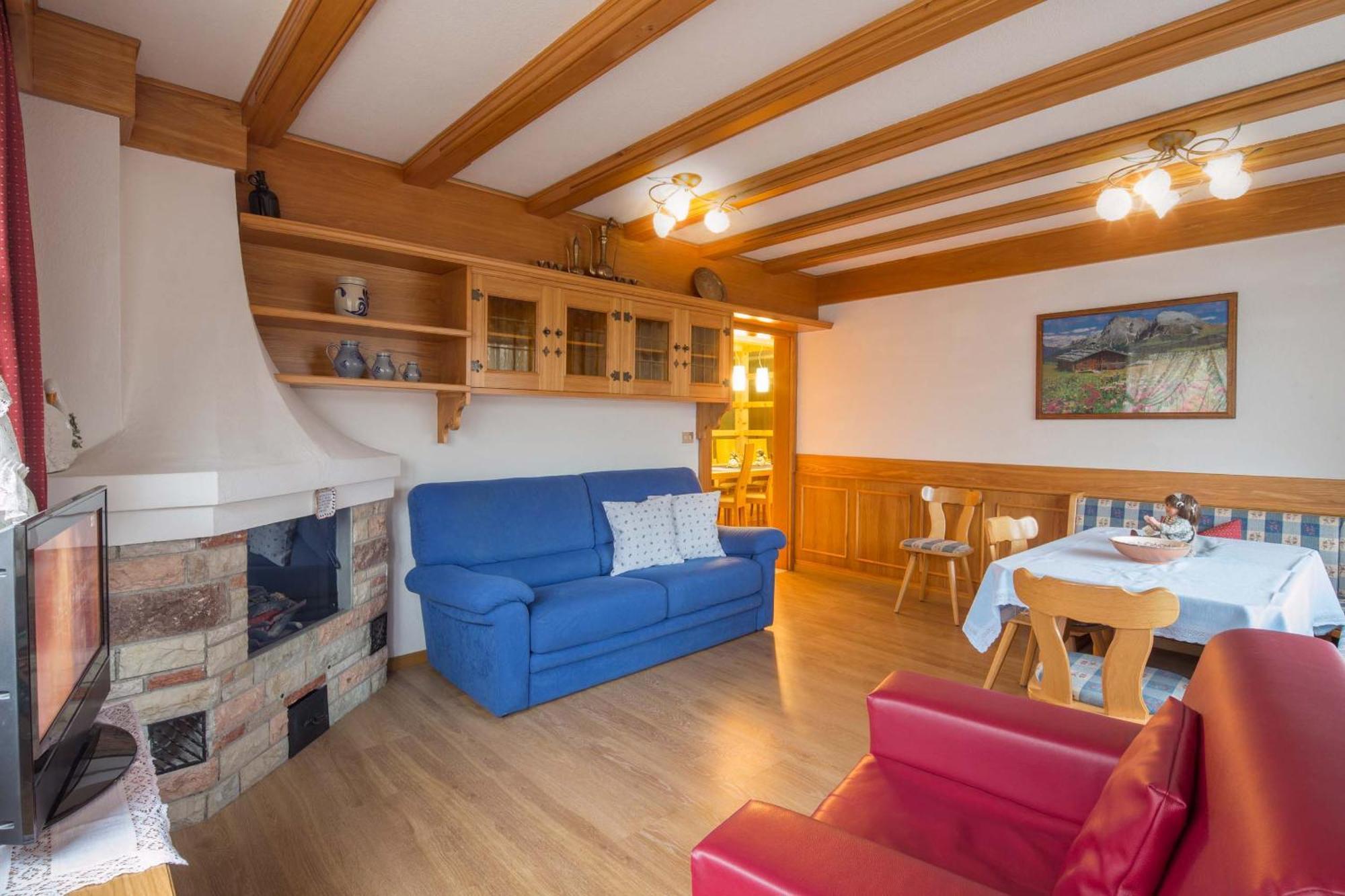 Alpin Apartments Colfosco Kamer foto